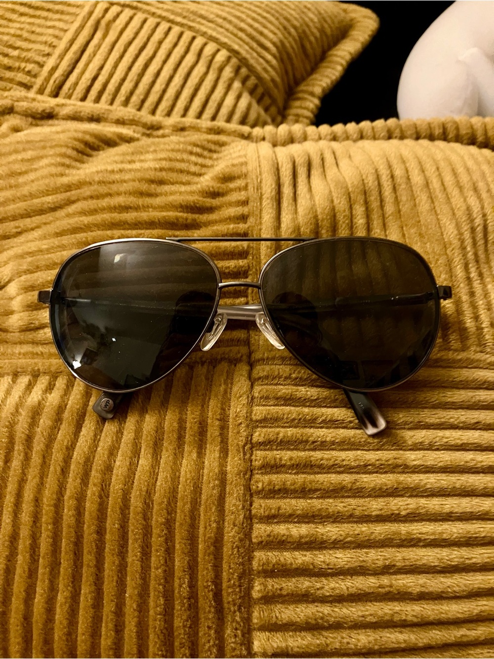 Warby Parker Black Aviator Sunglasses